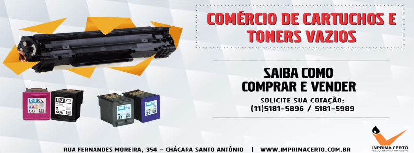 TONERS E CARTUCHOS